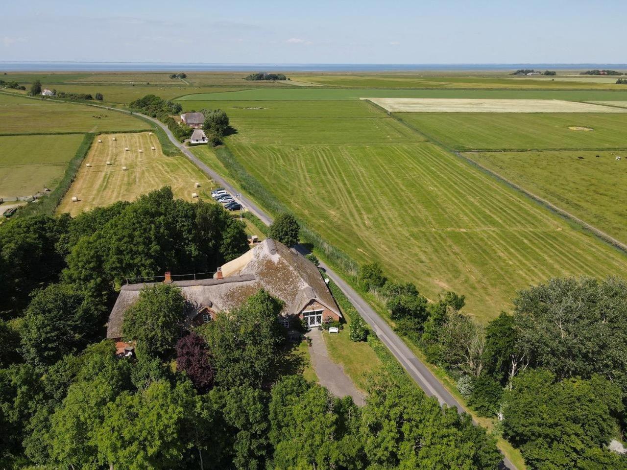 Haubarg Alte Strandvogtei Westerhever Esterno foto